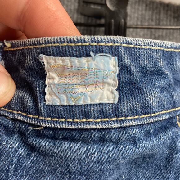 VTG Sasson Jeans Women's 5 Blue Dark Wash Style 31015 High Waist Straight Leg - Picture 4 of 11